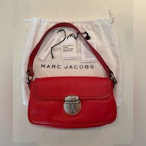 Marc Jacobs Louise red shoulder bag